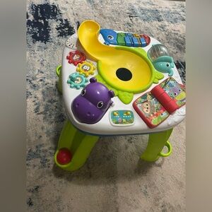 Colorful Animal Activity Table for Kids